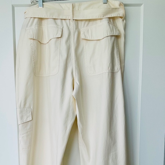 Madewell Griff Superwide Leg Cargo Pants,  Vintage Canvas SZ 33 NWT - Picture 5 of 7